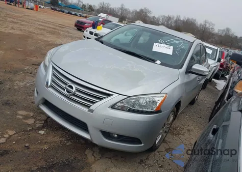 2013 Nissan Sentra Sl z USA, uszkodzony, nr VIN 3N1AB7AP3DL707947